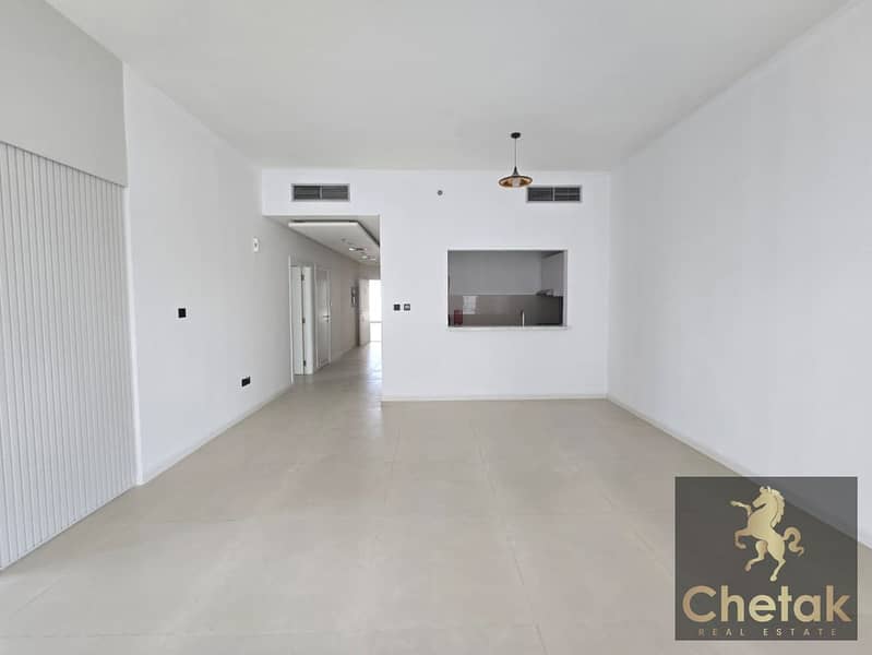 1BR Converted to 2BR | Vacant | Semi-Closed Kitchen