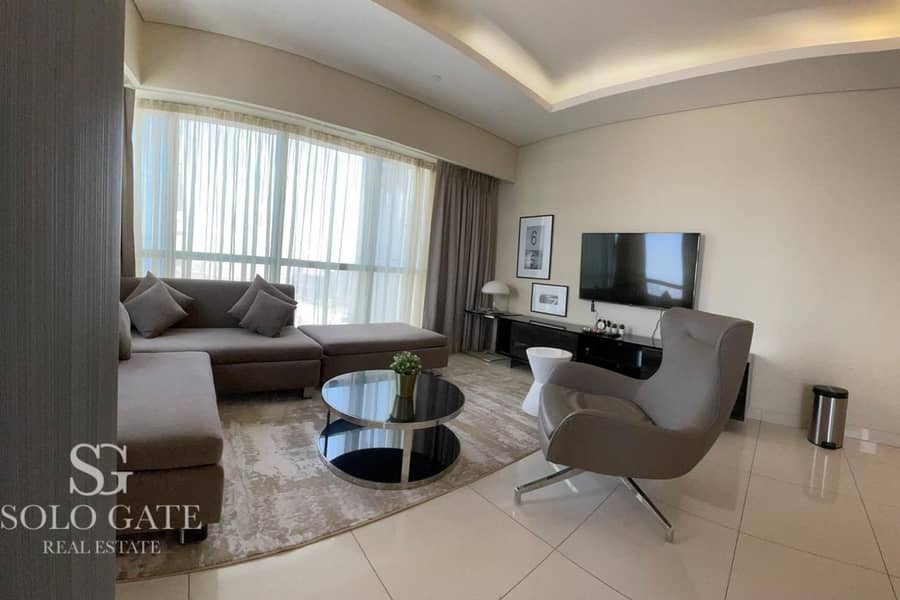 Elegant 2BR | Community And Pool View | High Floor