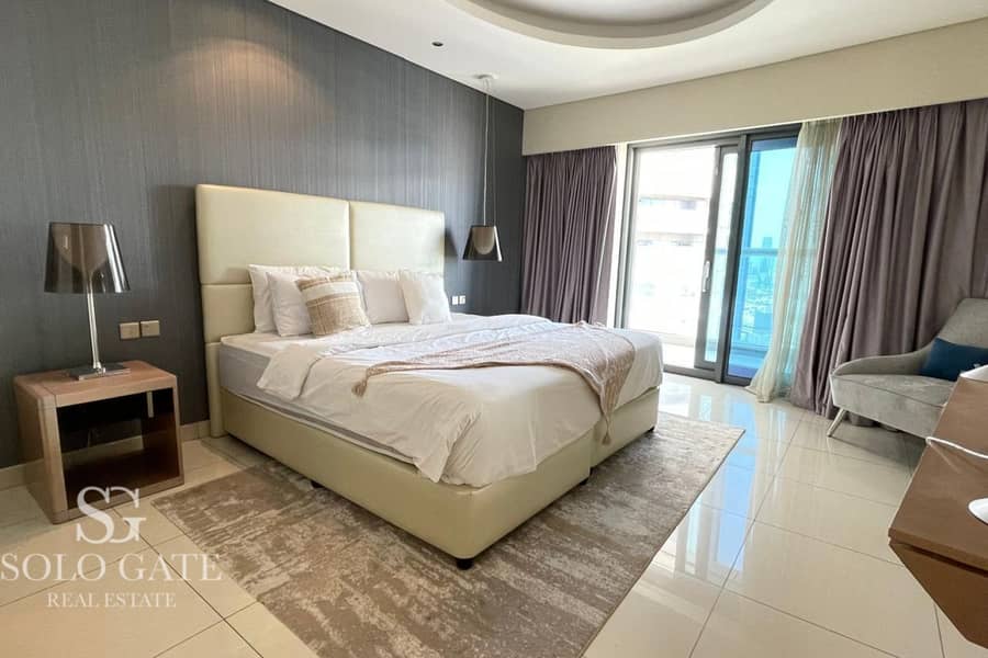 Elegant 2BR | Community And Pool View | High Floor