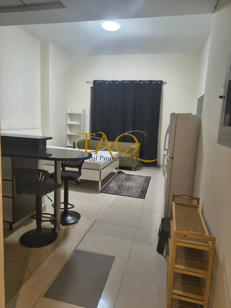 Spacious!!fully furnished studio@46k 2 chques