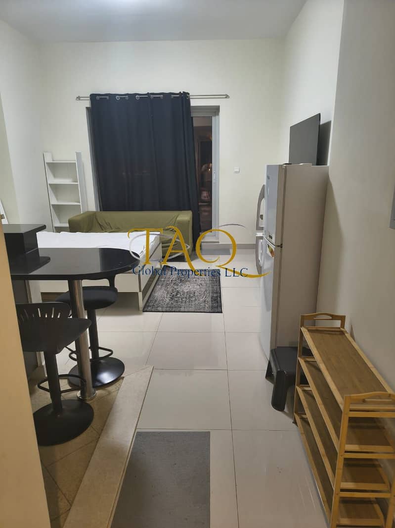 Spacious!!fully furnished studio@46k 2 chques