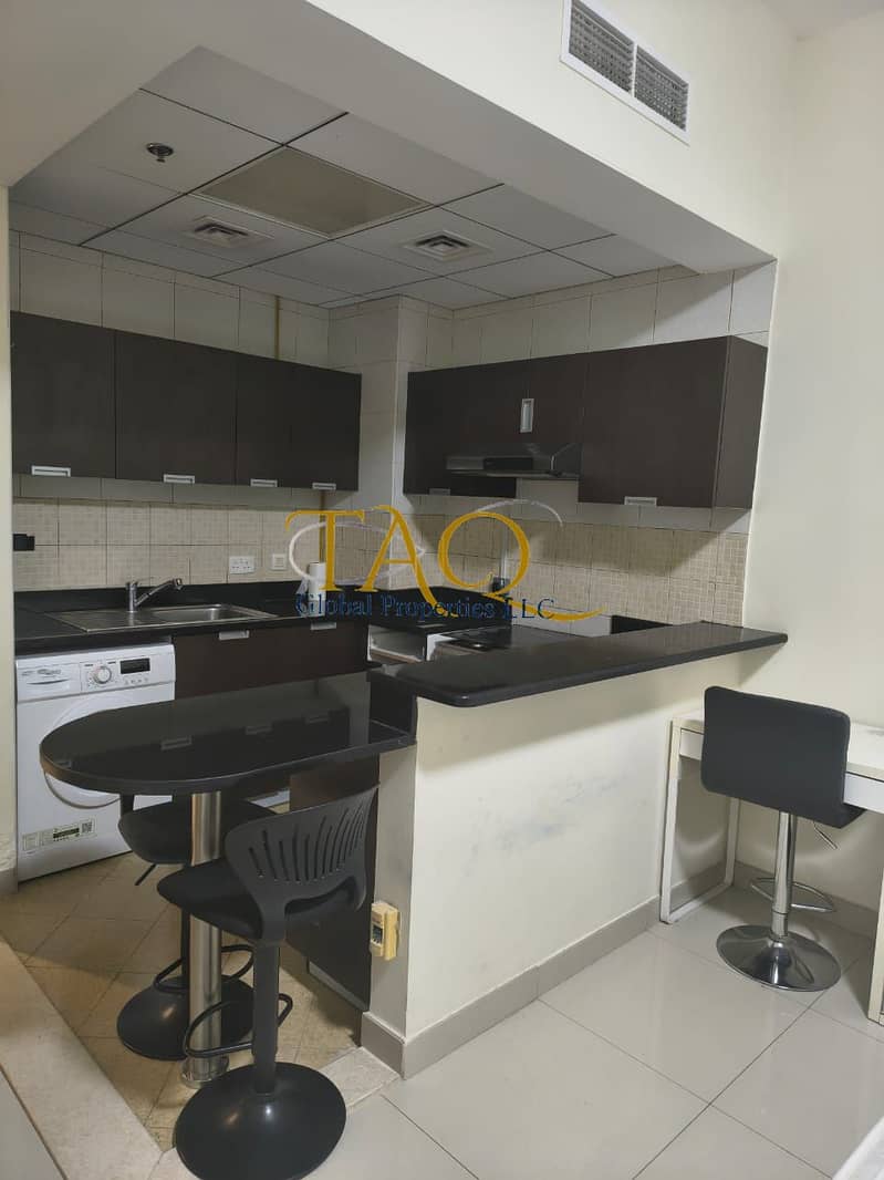 Spacious!!fully furnished studio@46k 2 chques