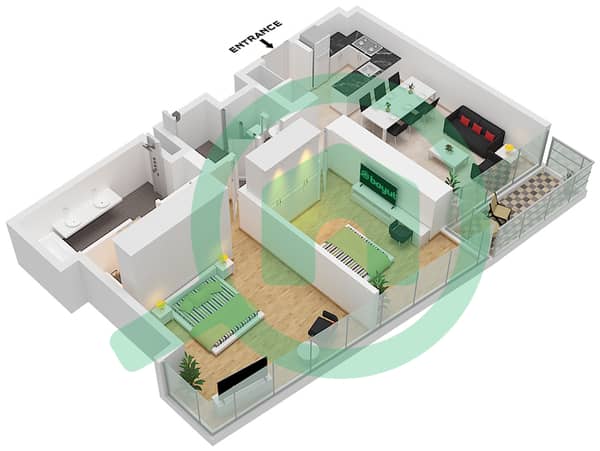 Unit 07 Floor 5-13,17-37,41-51 Unit 07 Floor 5-13,17-37,41-51