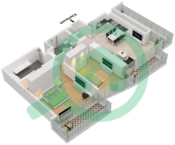 Unit 09 Floor 5
Unit 09 Floor 7
Unit 09 Floor 9 المخططات الطابقية لتصميم الوحدة 9 FLOOR 5,7,9 شقة 2 غرفة نوم - العنوان رزيدنسز دبي أوبرا برج 1 Unit 09 Floor 5
Unit 09 Floor 7
Unit 09 Floor 9 interactive3D