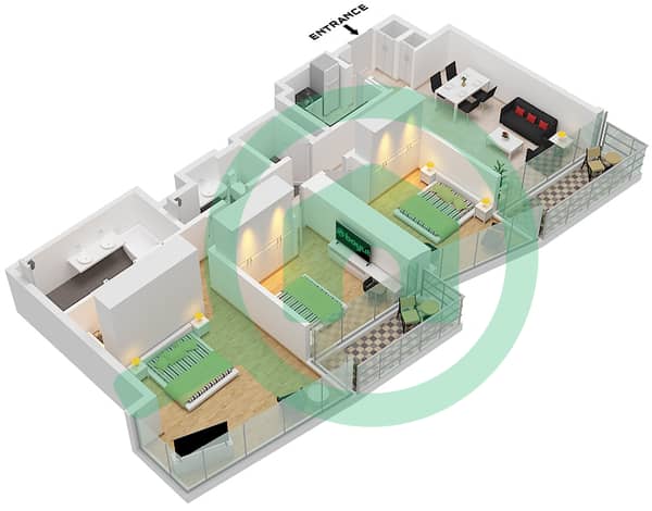 Unit 02 Floor 4-12,16-36,40-52 Unit 02 Floor 4-12,16-36,40-52