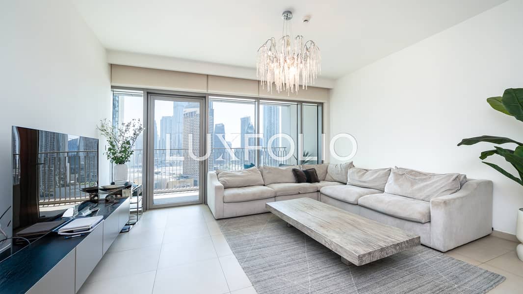 Burj Khalifa view | High floor | Spacious