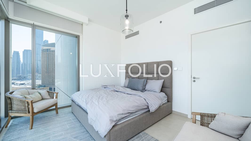 Burj Khalifa view | High floor | Spacious - Image 14