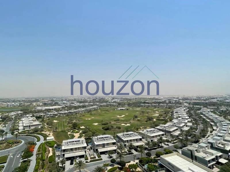 Modern 3BR+Maids Room | Golf View | Infinity Pool