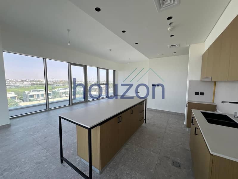 Modern 3BR+Maids Room | Golf View | Infinity Pool