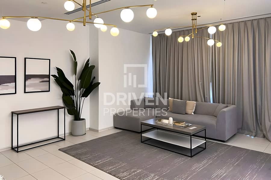 Furnished Large Layout | Zabeel View | Balcony