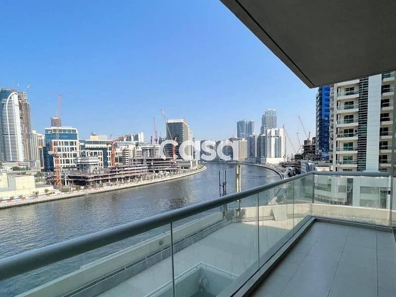 Burj and Canal View | Semi-Furnished | Vacant