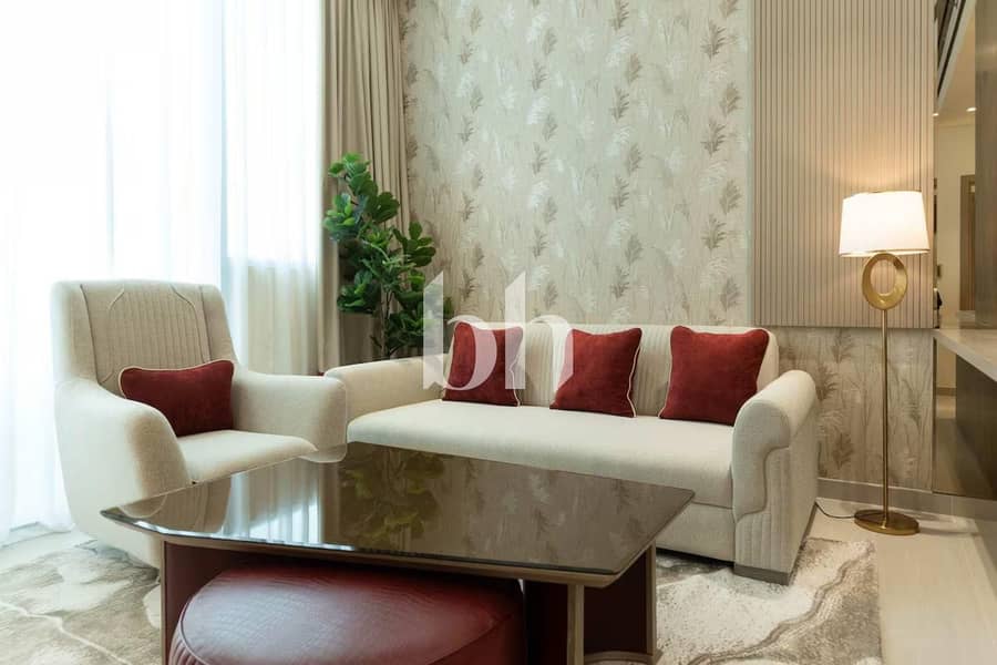 1 BR + Study | Jacuzzi | High Floor | Furnished