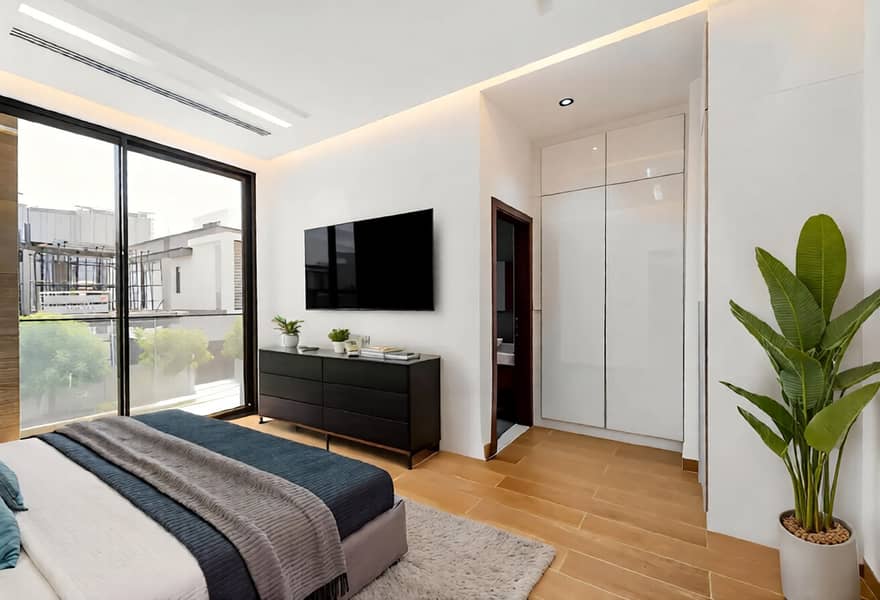 Custom Villa I Vacant I Covered Majlis I Brand New - Image 9