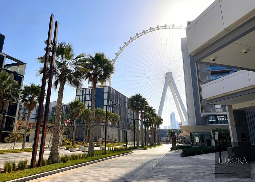 Available Now! | Sea View 1BR | Bluewaters Residences 2 | Next to Ain Dubai