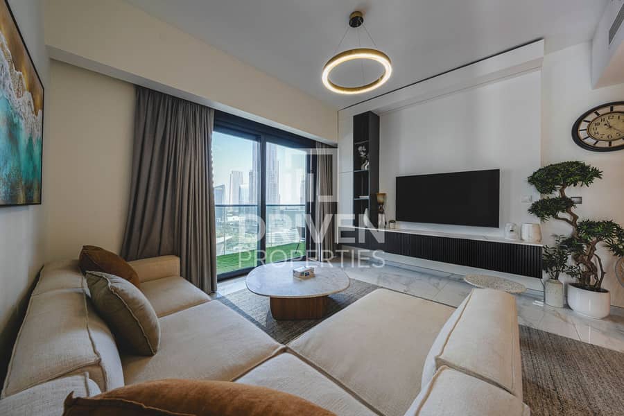 Burj and Fountain Views | Spacious and Furnished