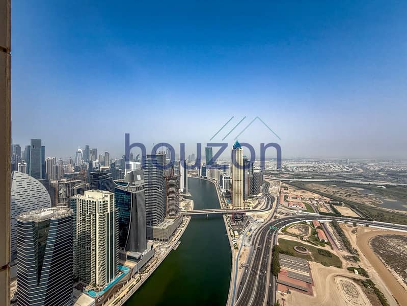 Spacious 2BR + Maid | Canal View | Corner Unit