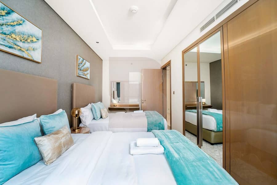 Fully Furnished | Brand New Furniture | Pool View - Image 13