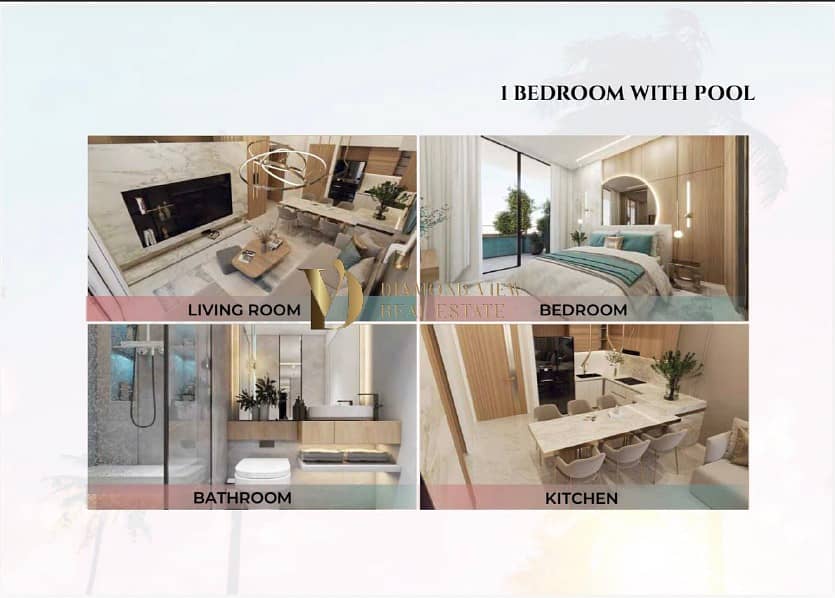 Luxury 1 Bedroom | Private Pool | Large Layout