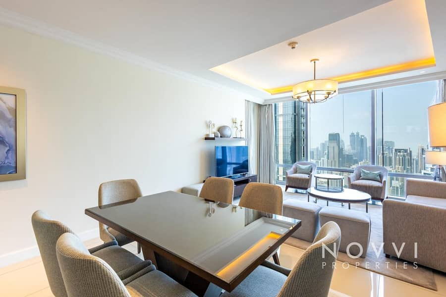 Full Burj View | Furnished | High Floor