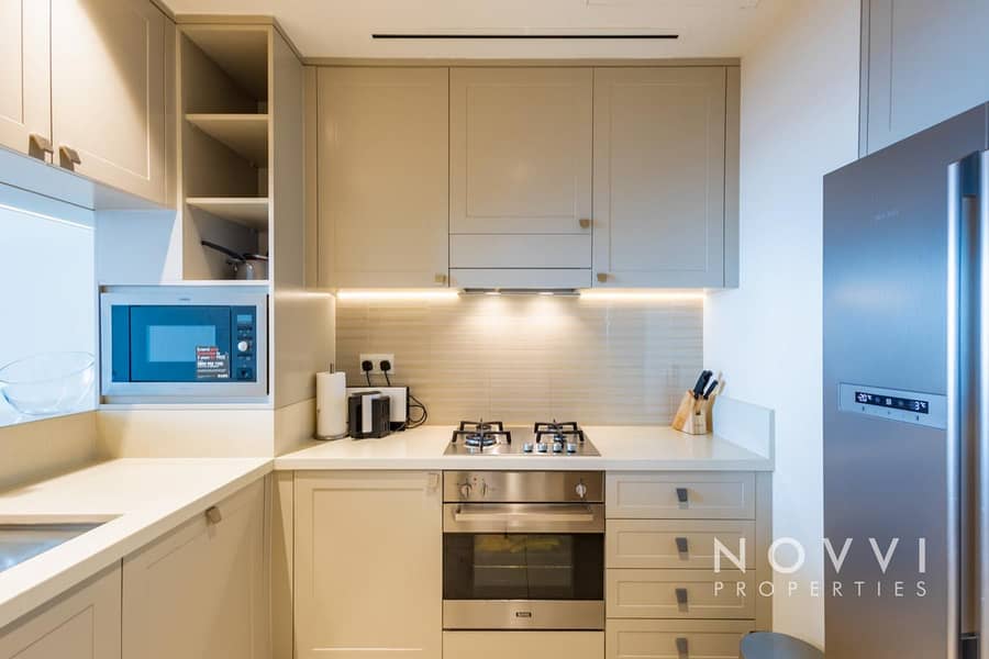 Full Burj View | Furnished | High Floor - Image 7