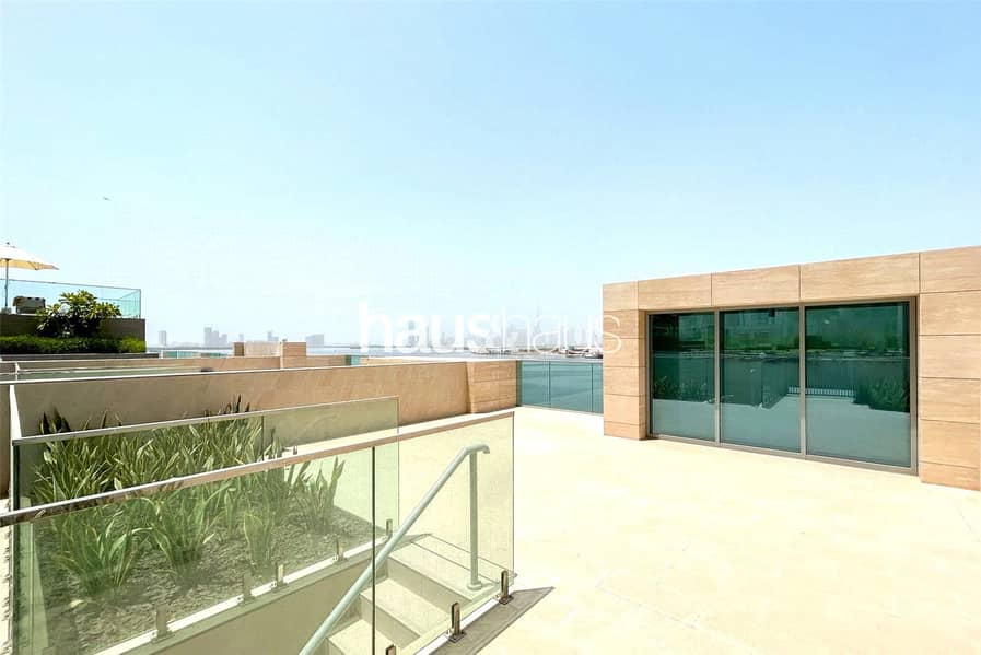 Large Terrace | Rare | Full Sea and Burj View