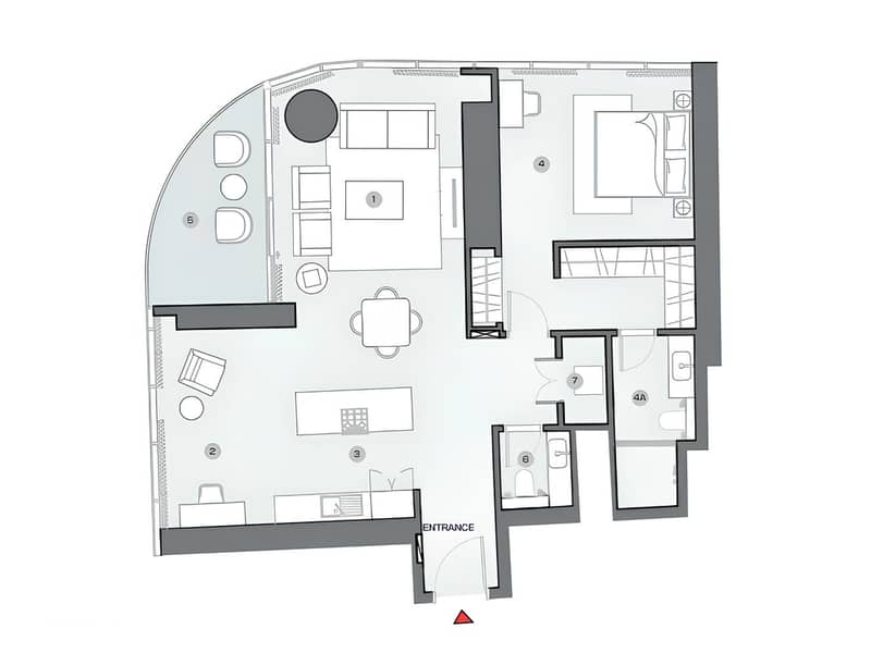 Marina Skyline and Sea View | High Floor | Corner Unit - Image 11