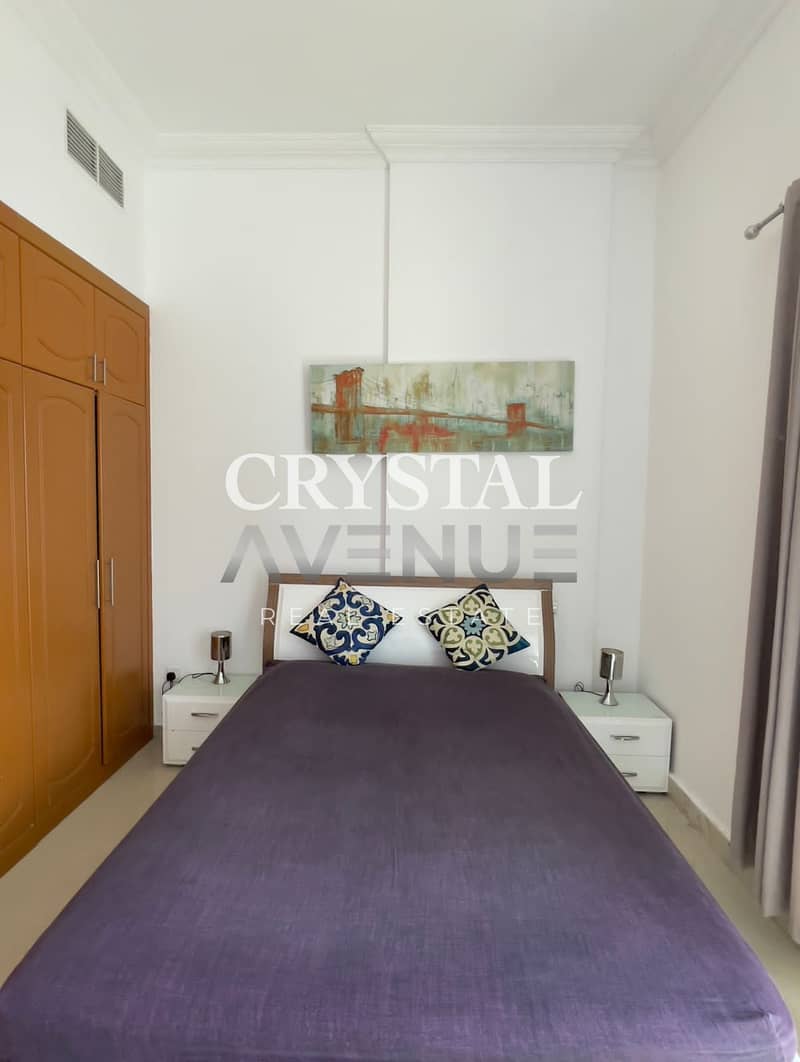 Furnished 1BR with Balcony | Near Metro – Available January 20