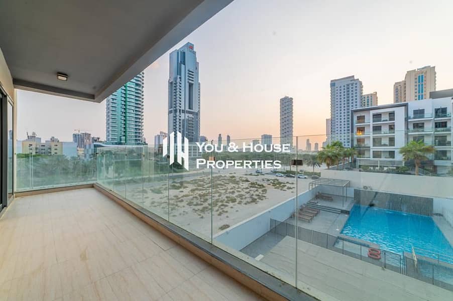 Spacious 1BR | Bright Unit | Well Maintained | Pool View