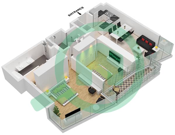 Unit 7 Floor 4-12,16-36,40-52 Unit 7 Floor 4-12,16-36,40-52