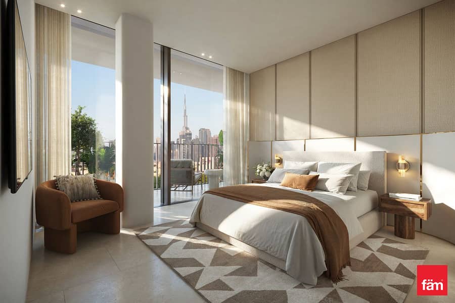 LUXURY HIGH FLOOR 2BR | BURJ VIEW | EDEN HOUSE