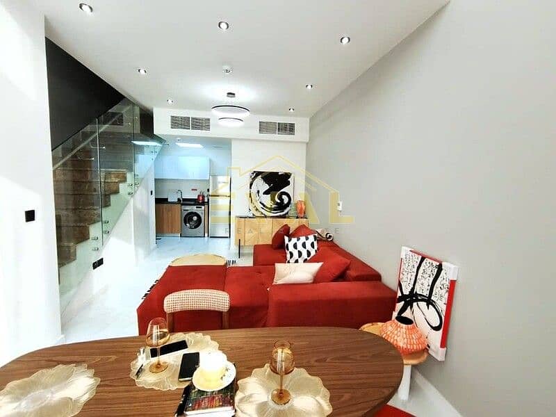 Stylish 1-Bedroom Townhouse | Fully Furnished | Brand New | Garden-Facing