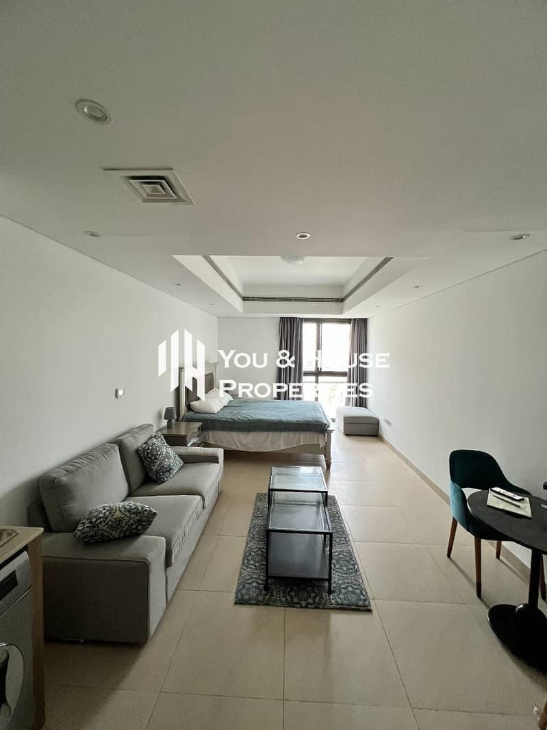 Fully Furnished Studio | Well Maintained | Elegant Living | Prime Location