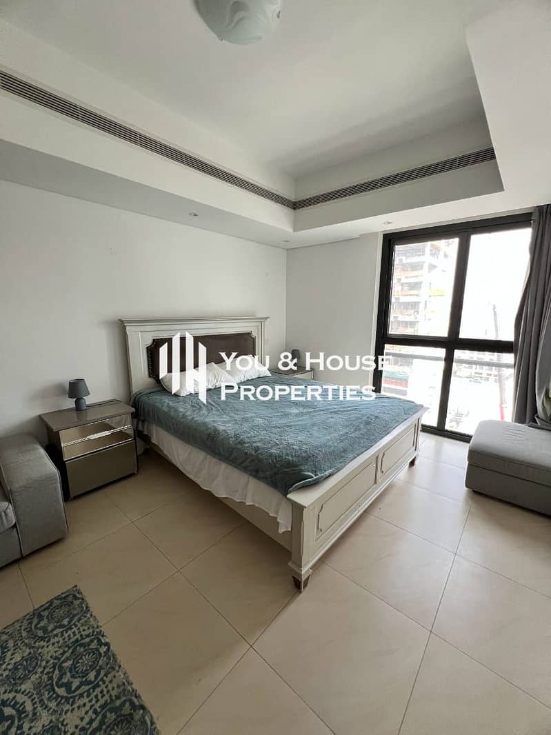 Fully Furnished Studio | Well Maintained | Elegant Living | Prime Location