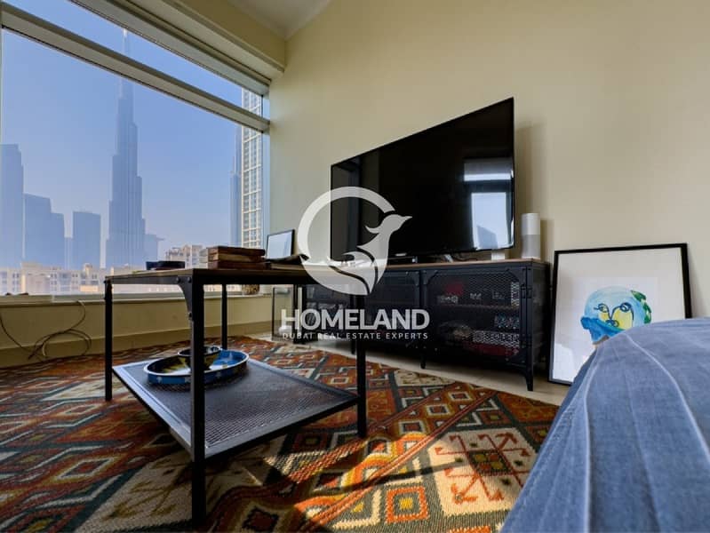 Burj Khalifa Views | Spacious | Unique Property