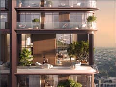 مفروش بالكامل | طابق مرتفع | عائد استثمار مرتفع