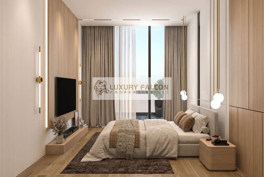 Luxury Studio with Pool View | Golden Woods Albab Views | Dubai South