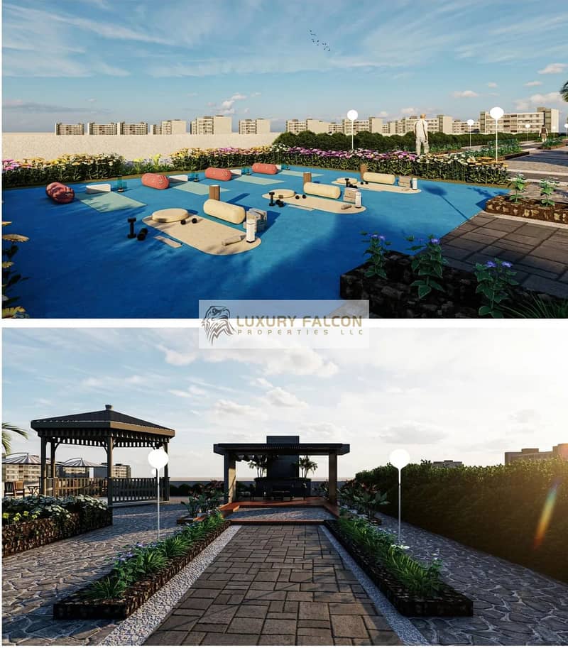 Luxury Studio with Pool View | Golden Woods Albab Views | Dubai South - Image 6