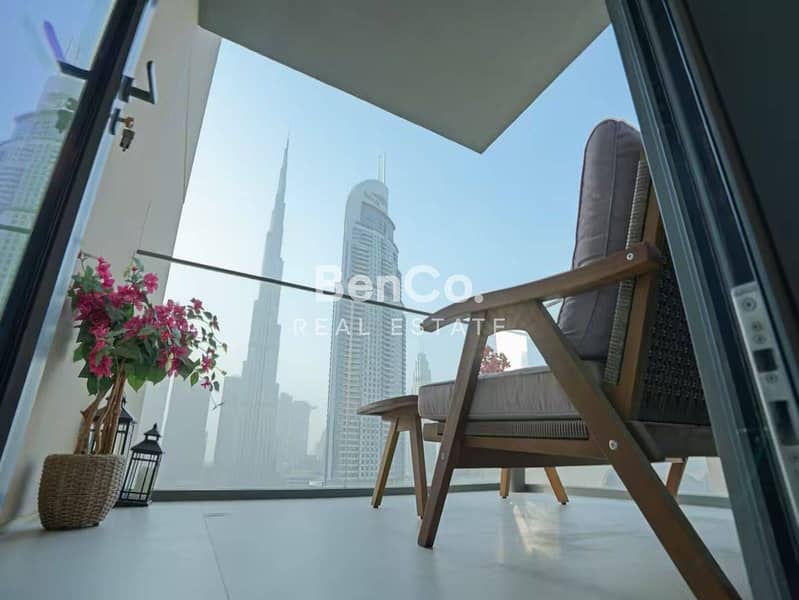 Burj Khalifa View | Fully Furnished | Ready