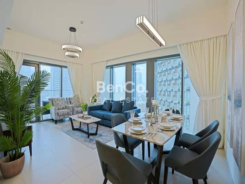 Burj Khalifa View | Fully Furnished | Ready