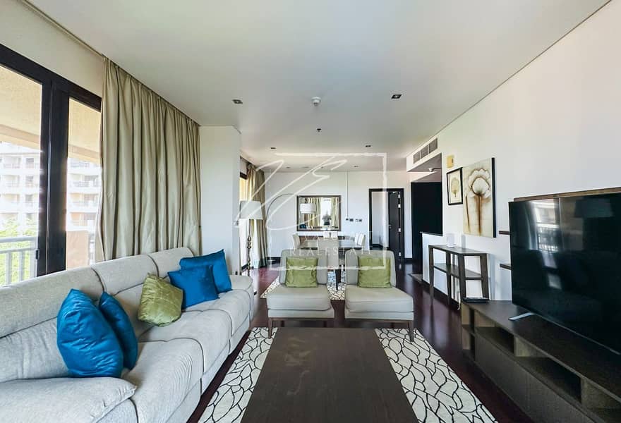 Spacious 2BR | Sea View | Royal Amwaj South