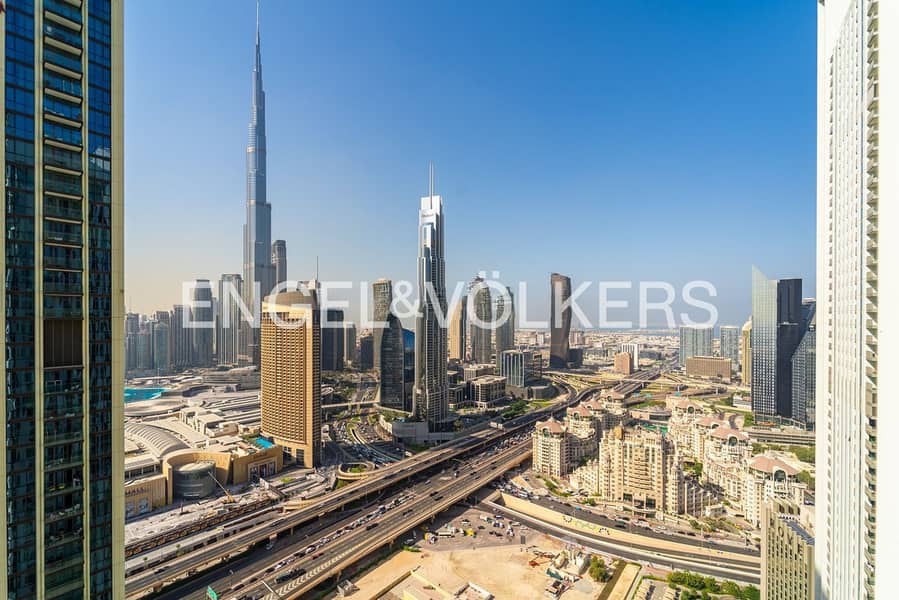 Designer Renovation | Burj Khalifa View | Vacant - Image 14