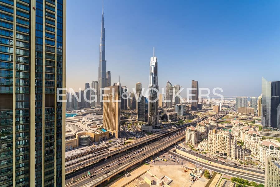 Designer Renovation | Burj Khalifa View | Vacant - Image 15