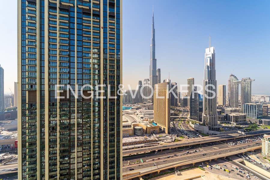 Designer Renovation | Burj Khalifa View | Vacant - Image 16