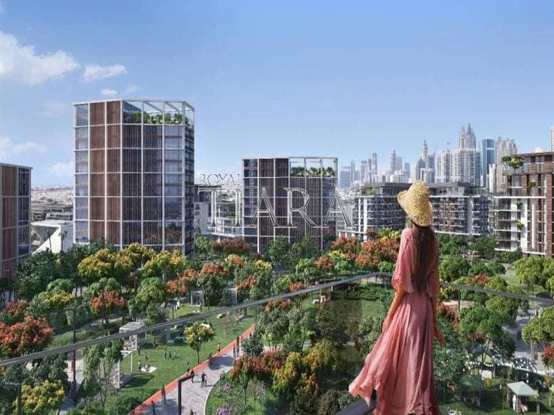 BURJ AND PARK VIEW | CORNER UNIT | TWO BALCONIES - Image 9