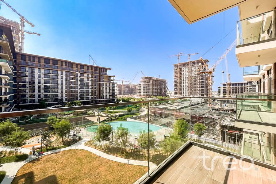 Vacant | Brand New | Pool and Park Views