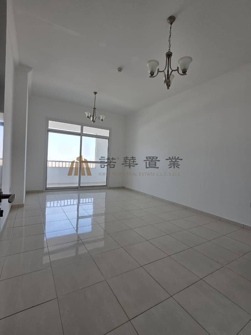 Extra-Large Layout | 1BR + 2 Baths | Prime Majan Location