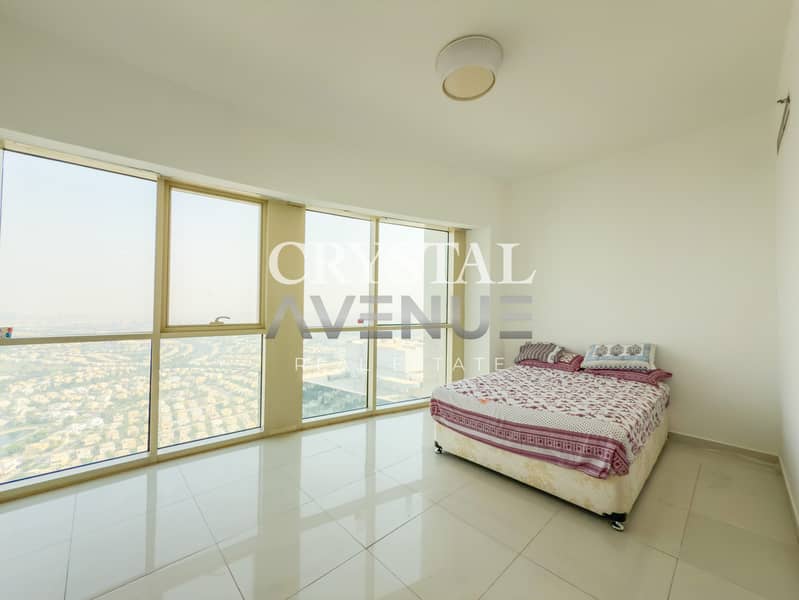 Spacious Three Balconies | High Floor | Golf Course & Meadows View | With Maid’s Room - Image 9