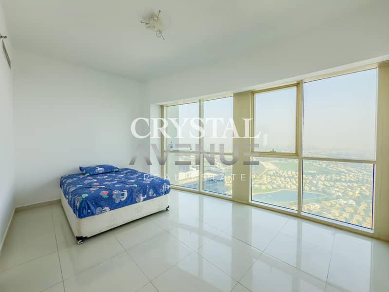 Spacious Three Balconies | High Floor | Golf Course & Meadows View | With Maid’s Room - Image 12