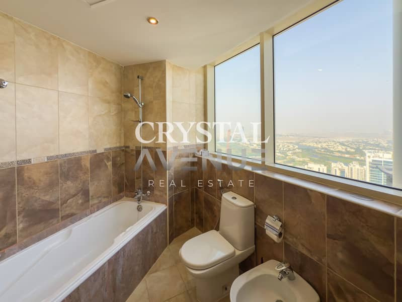 Spacious Three Balconies | High Floor | Golf Course & Meadows View | With Maid’s Room - Image 24