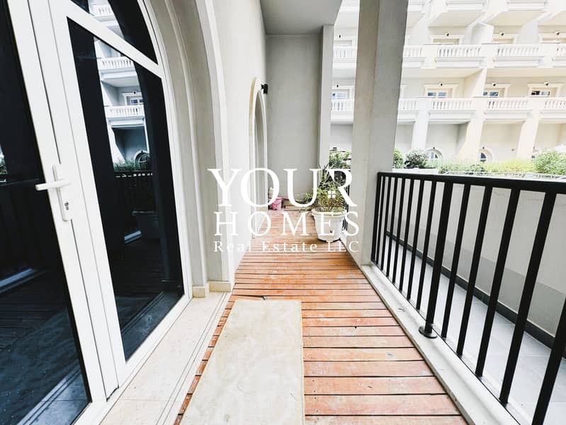 Spacious 1BR | Private Pool & Gym Access | Great Investment